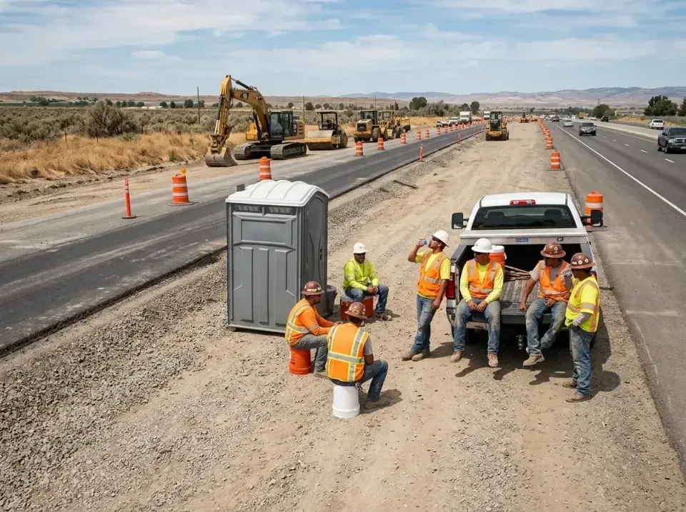highway-road-construction-crew-007 — frequently asked questions, Porta Potty and Restroom Rentals in Camp Verde, AZ